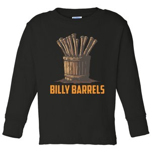 Billy Barrels Toddler Long Sleeve Shirt