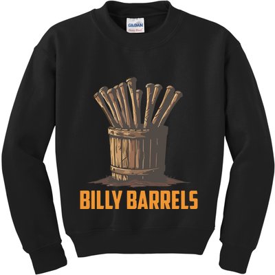 Billy Barrels Kids Sweatshirt
