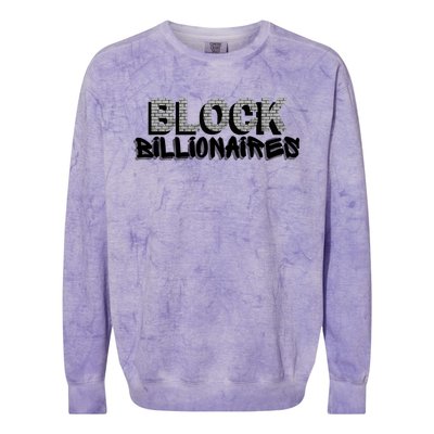 Block Billionaires Colorblast Crewneck Sweatshirt