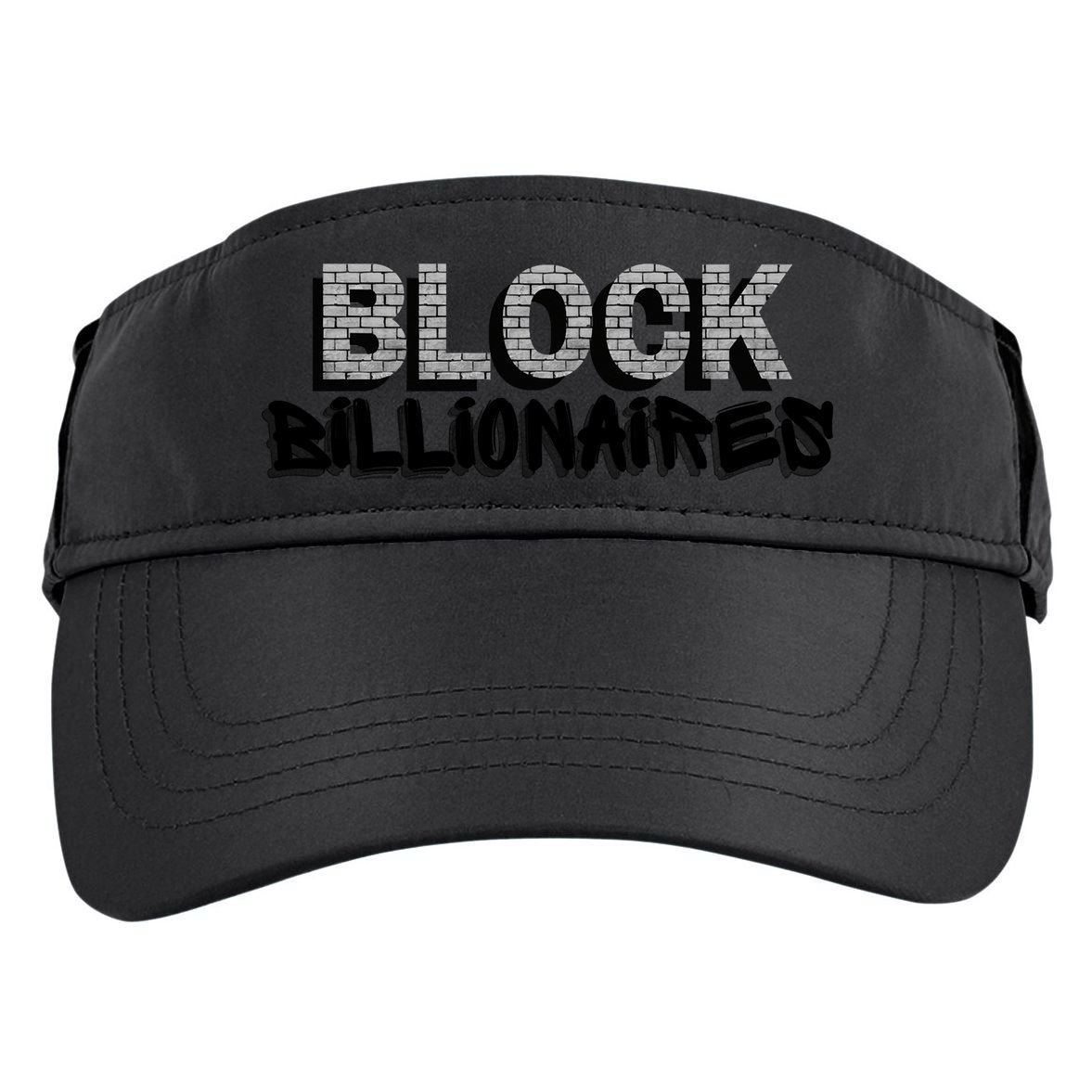 Block Billionaires Adult Drive Performance Visor