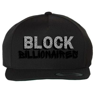 Block Billionaires Wool Snapback Cap