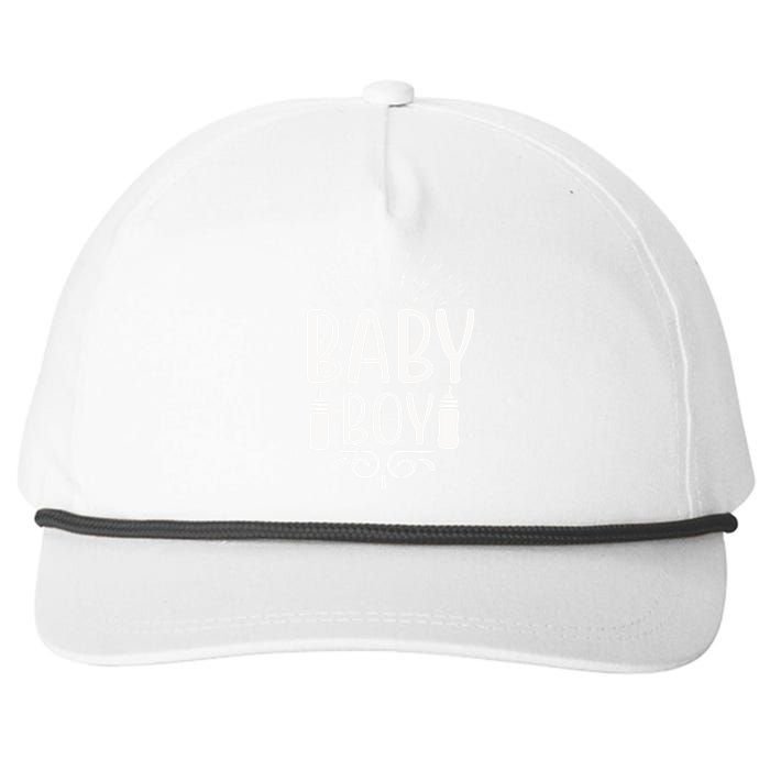 Baby Boy Snapback Five-Panel Rope Hat