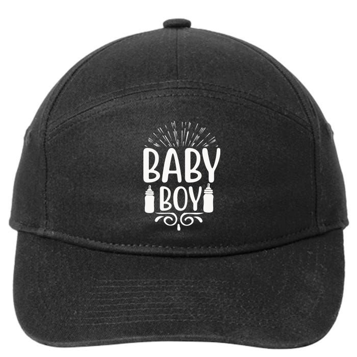 Baby Boy 7-Panel Snapback Hat