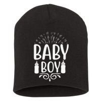 Baby Boy Short Acrylic Beanie