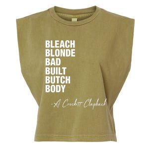 Bleach Blonde Bad Built Butch Body Garment-Dyed Women's Muscle Tee