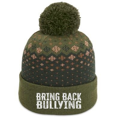 Bring Back Bullying The Baniff Cuffed Pom Beanie