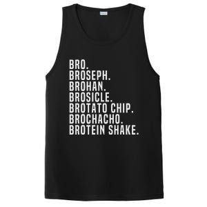 Bro Broseph Broham Gym Workout Weightlifting Fitness PosiCharge Competitor Tank