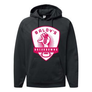 BaldyS Breakdowns Performance Fleece Hoodie