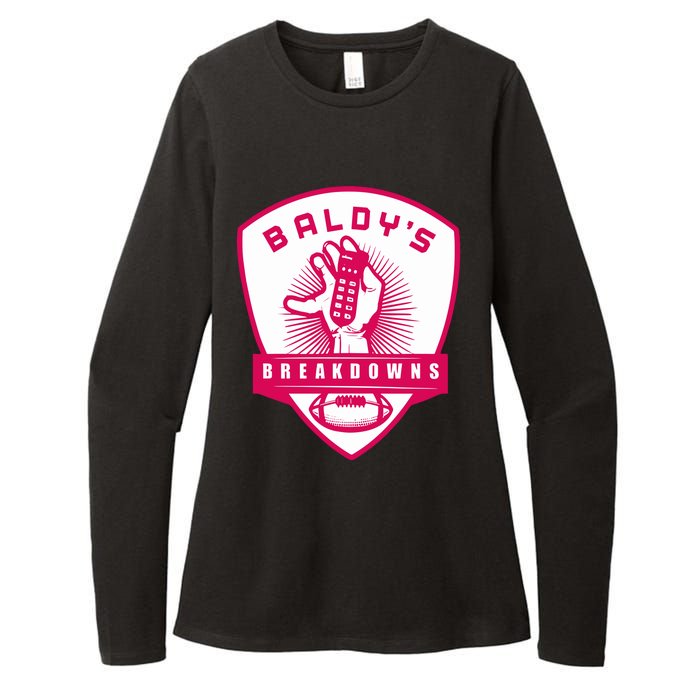 BaldyS Breakdowns Womens CVC Long Sleeve Shirt