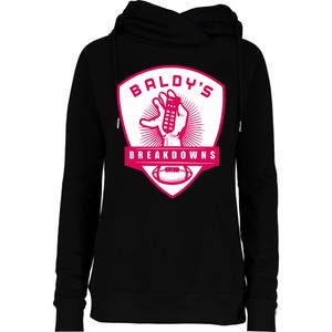 BaldyS Breakdowns Womens Funnel Neck Pullover Hood