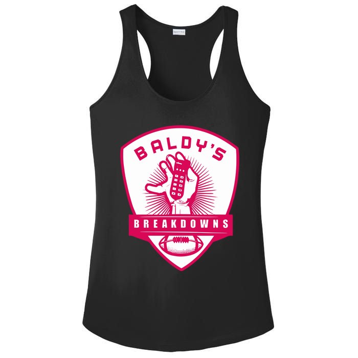 BaldyS Breakdowns Ladies PosiCharge Competitor Racerback Tank