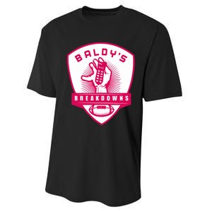 BaldyS Breakdowns Performance Sprint T-Shirt