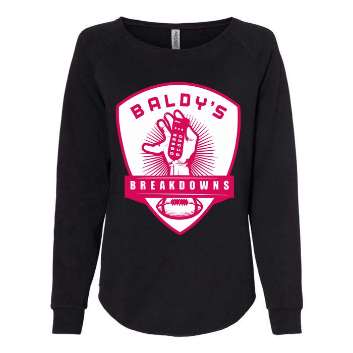 BaldyS Breakdowns Womens California Wash Sweatshirt