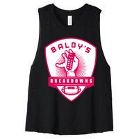 BaldyS Breakdowns Women's Racerback Cropped Tank