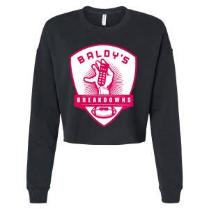 BaldyS Breakdowns Cropped Pullover Crew