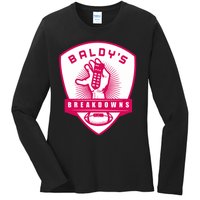 BaldyS Breakdowns Ladies Long Sleeve Shirt