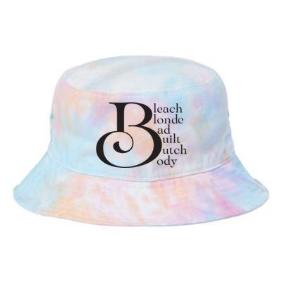 Bleach Blond Bad Built Butch Body Tie Dye Newport Bucket Hat