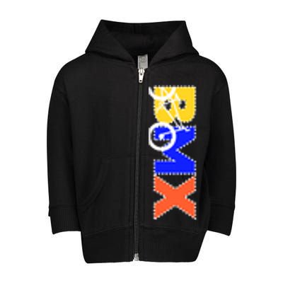 BMX Bike Toddler Zip Fleece Hoodie