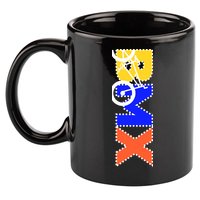 BMX Bike 11oz C Handle Ceramic Mug