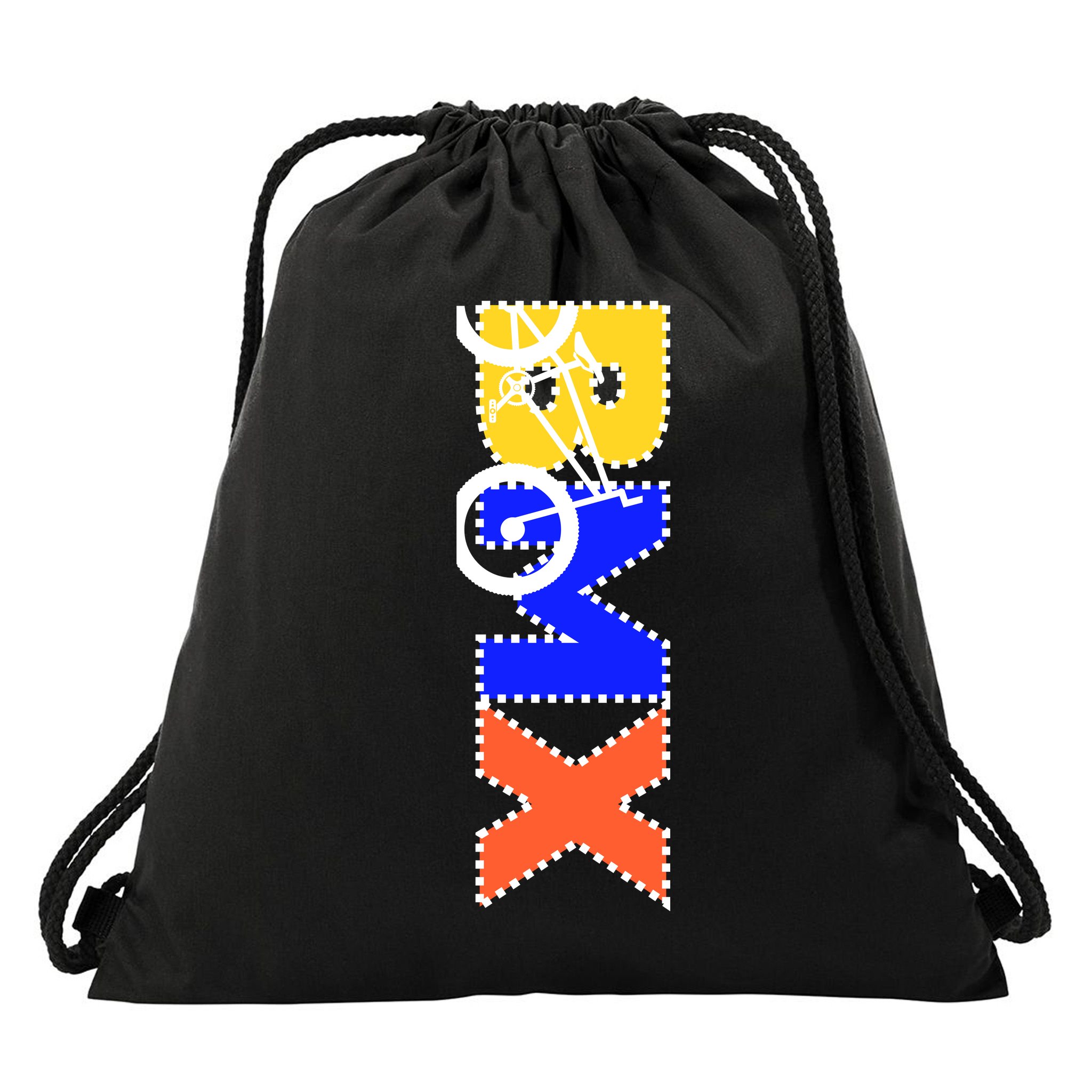BMX Bike Drawstring Bag