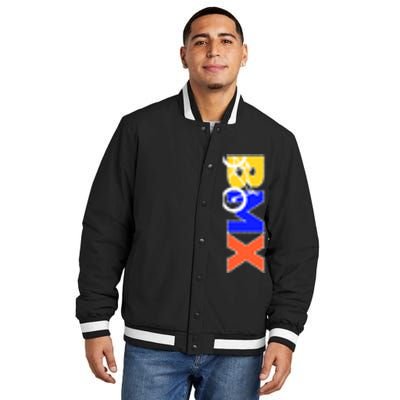 BMX Bike Insulated Varsity Jacket