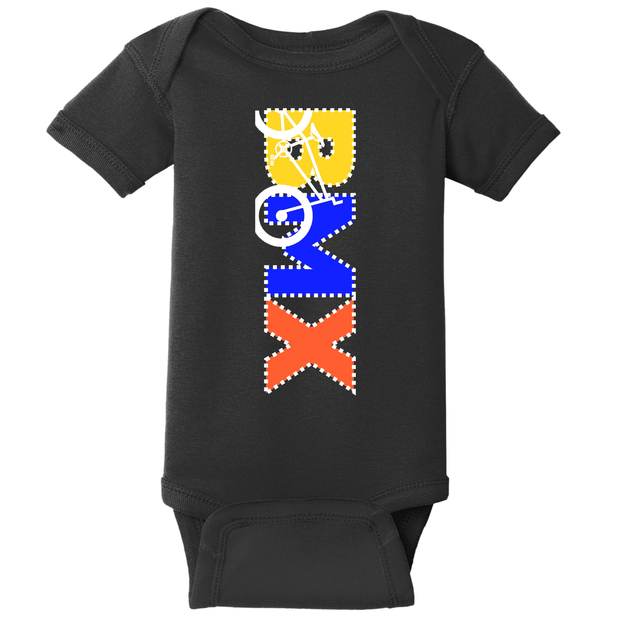 BMX Bike Baby Bodysuit