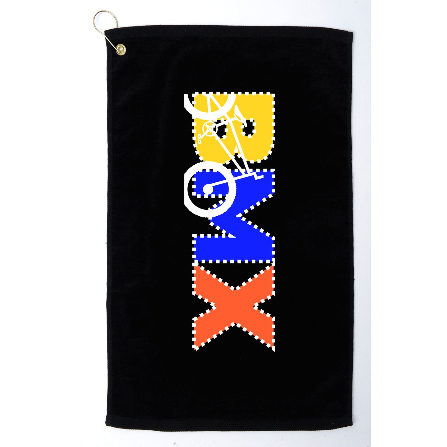 BMX Bike Golf Towel