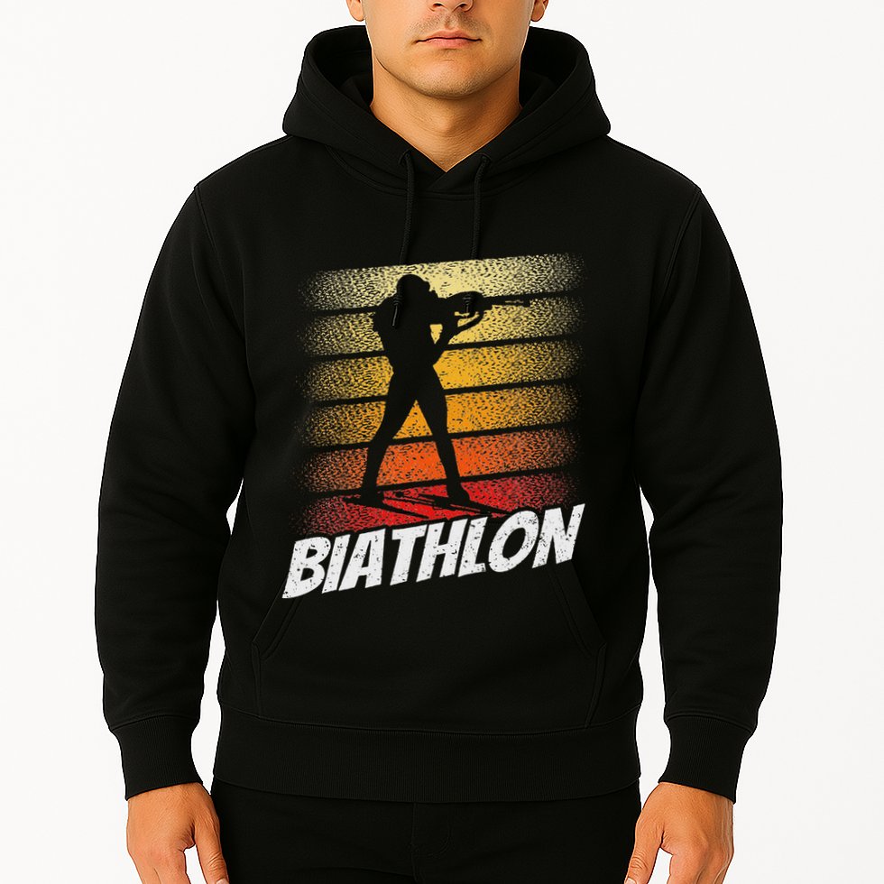 Biathlon Biathlete Biathlons Sports Hoodie