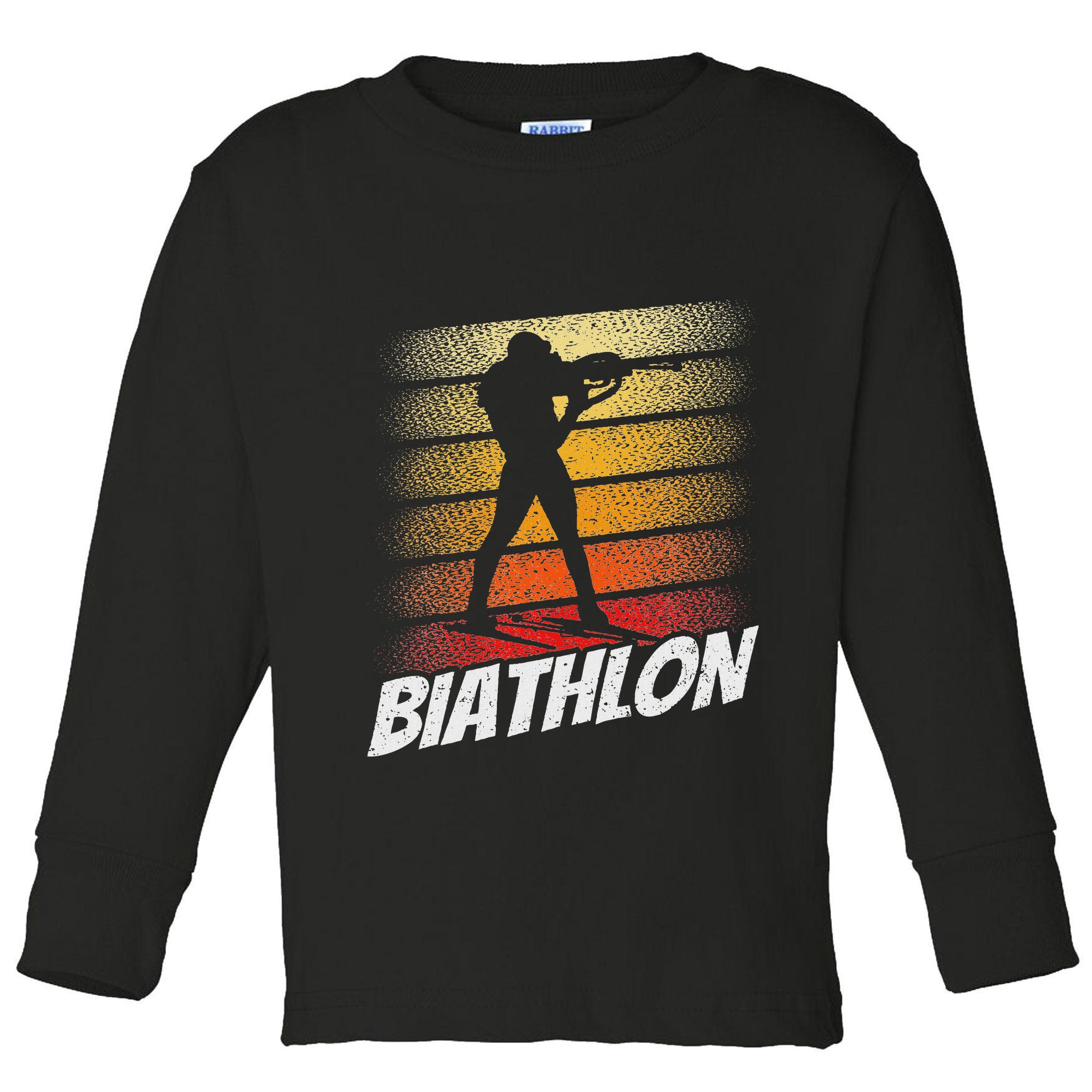 Biathlon Biathlete Biathlons Sports Toddler Long Sleeve Shirt