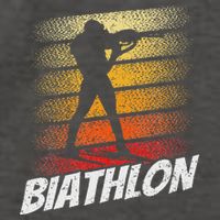 Biathlon Biathlete Biathlons Sports Vector Backpack