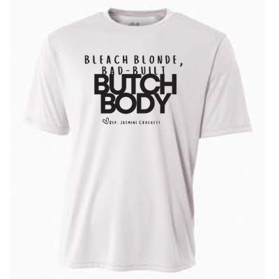 Bleach Blond Bad Built Butch Body Cooling Performance Crew T-Shirt