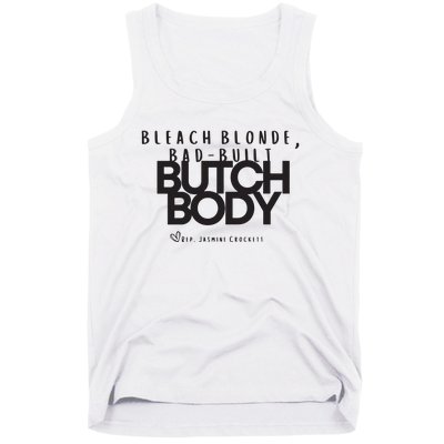 Bleach Blond Bad Built Butch Body Tank Top