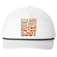 Bleach Blonde Bad Built Butch Body Snapback Five-Panel Rope Hat