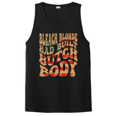 Bleach Blonde Bad Built Butch Body PosiCharge Competitor Tank