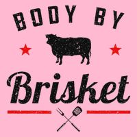 Bbq Body By Brisket Grilling Or Smoking Meat Women's V-Neck T-Shirt