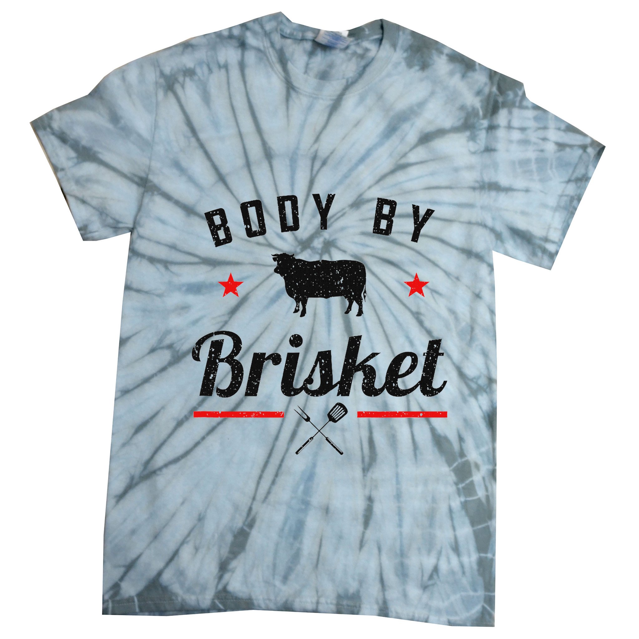 Bbq Body By Brisket Grilling Or Smoking Meat Tie-Dye T-Shirt