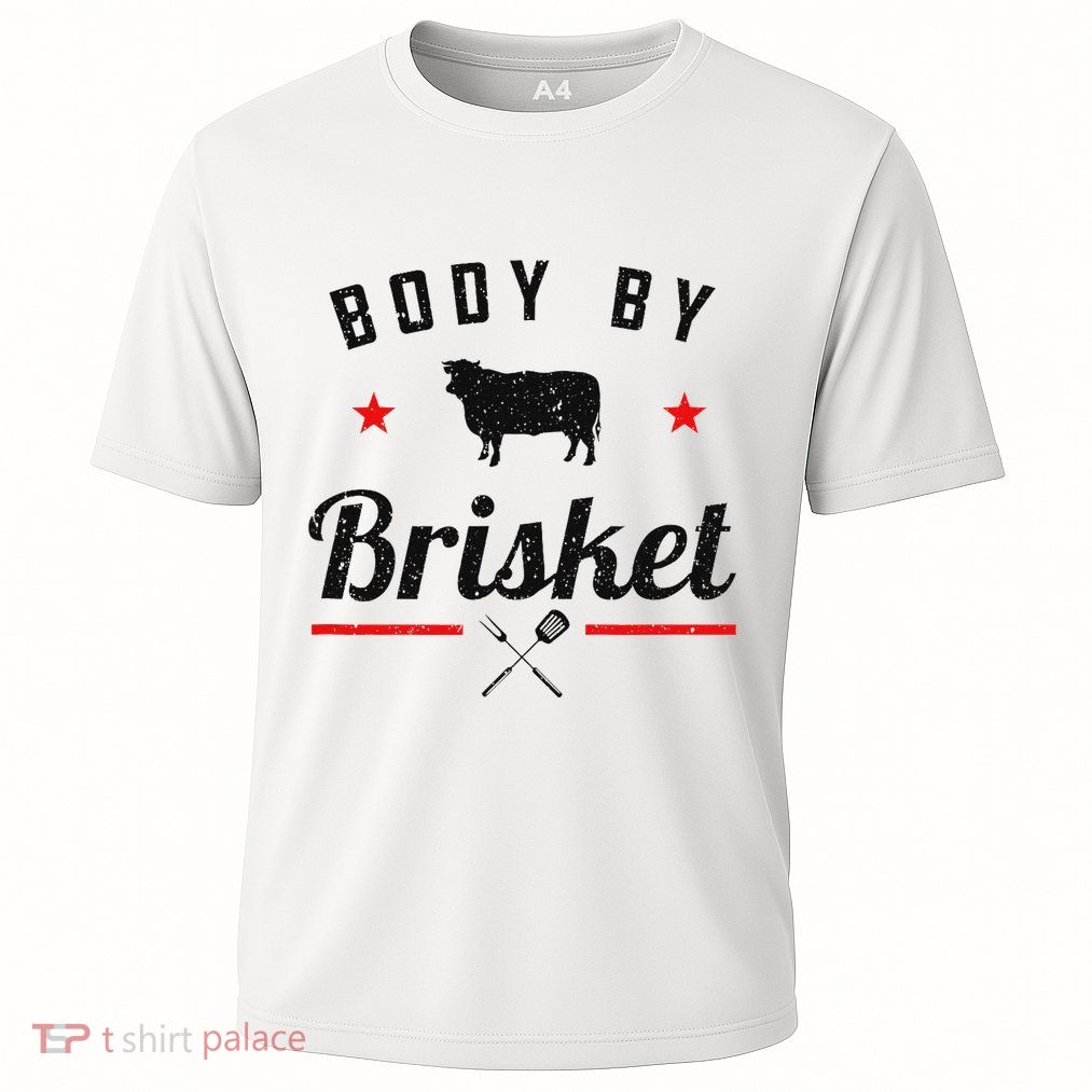 Bbq Body By Brisket Grilling Or Smoking Meat Performance Shirt