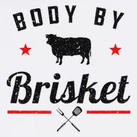 Bbq Body By Brisket Grilling Or Smoking Meat Tall T-Shirt