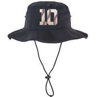 Baseball Birthday Boy Ten 10 Years Old 10th Bday Party Legacy Cool Fit Booney Bucket Hat