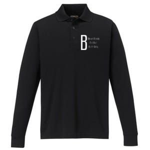 Bleach Blonde Bad Built Butch Body Performance Long Sleeve Polo