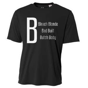 Bleach Blonde Bad Built Butch Body Cooling Performance Crew T-Shirt