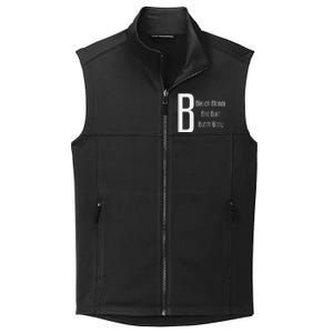 Bleach Blonde Bad Built Butch Body Collective Smooth Fleece Vest