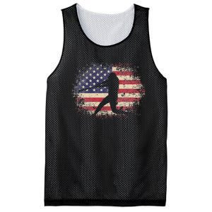 Baseball Bat Ball 4th of July Christmas Gift American Flag Mesh Reversible Basketball Jersey Tank