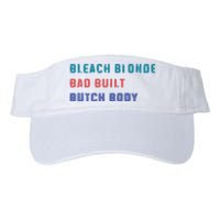 Bleach Blonde Bad Built Butch Bod Valucap Bio-Washed Visor