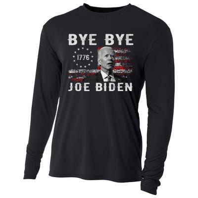 Bye Bye Biden Funny Antibiden Election Drops Out Cooling Performance Long Sleeve Crew