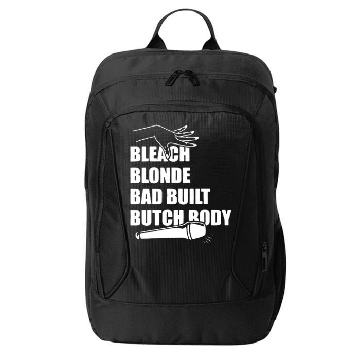 Bleach Blonde Bad Built Butch Body City Backpack