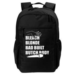 Bleach Blonde Bad Built Butch Body Daily Commute Backpack