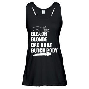 Bleach Blonde Bad Built Butch Body Ladies Essential Flowy Tank