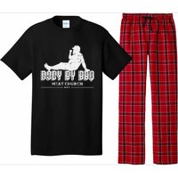 Body By Bbq Funny Barbecue Grill Meat Lover Pajama Set