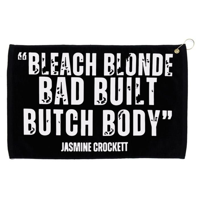 Bleach Blonde Bad Built Butch Body Grommeted Golf Towel